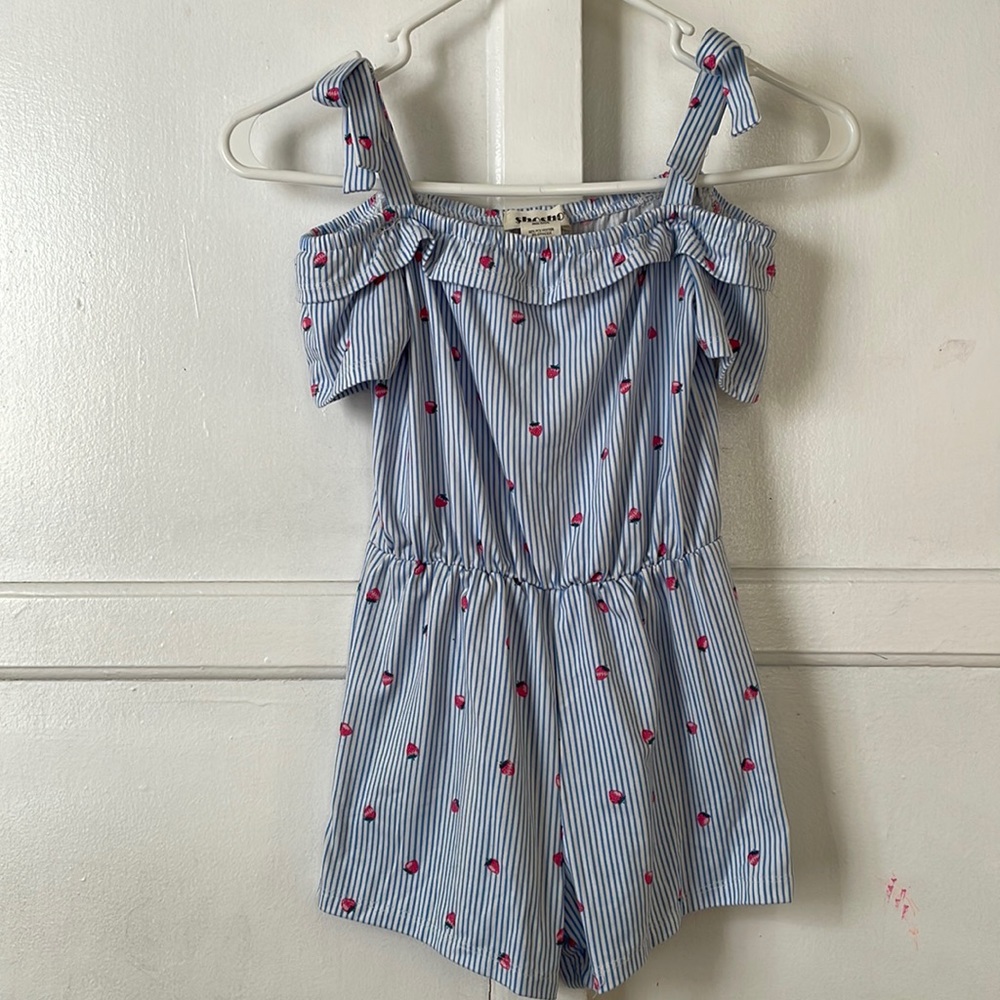 Shosho Kids Strawberry Romper